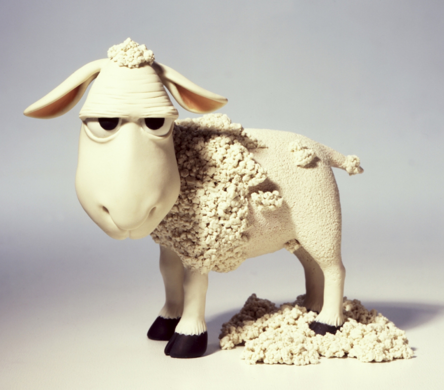 Illustrations Pâte à Modeler - Géry Lebecq Illustrateur mouton pâte à modeler