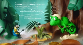 The Very Green Chameleon (Edition)- © GL-Folio