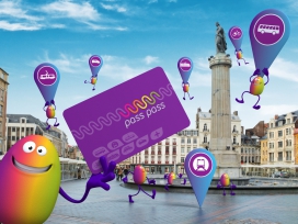 Agence : DDB - Client : Transpole - Affichage, Presse, Web - © GL